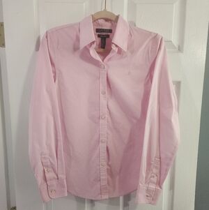 Ralph Lauren Classic Fit Pink Dress Shirt